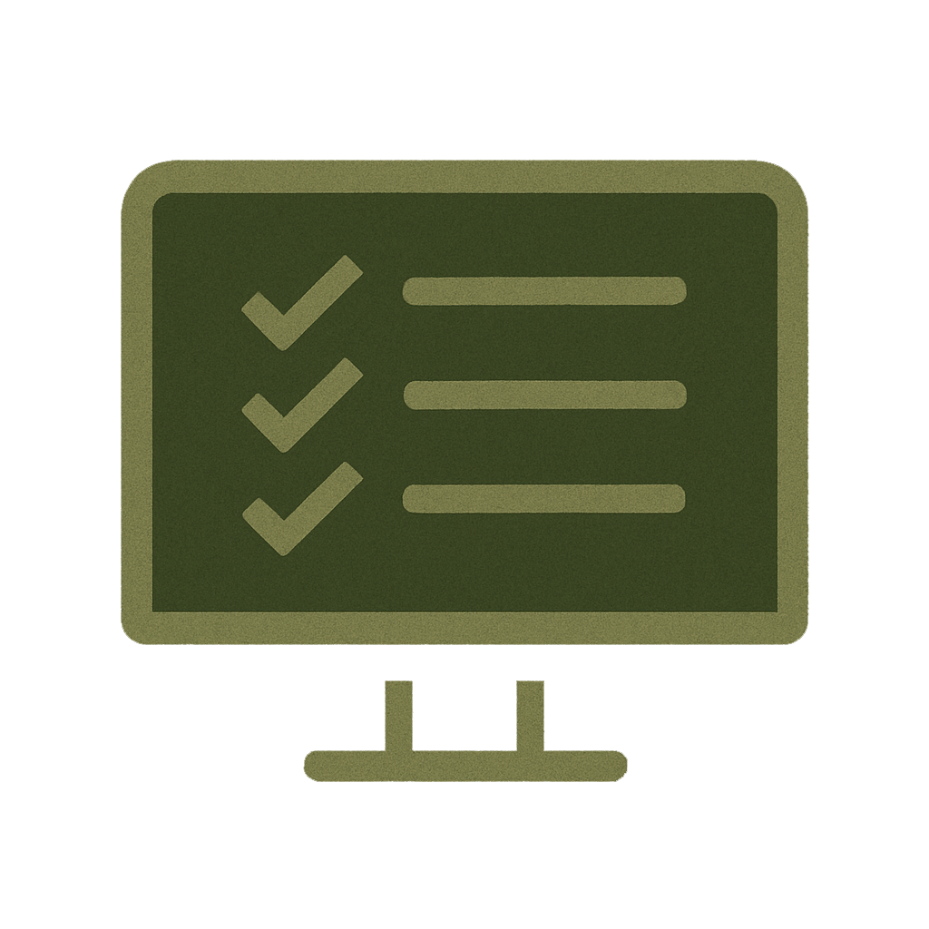 Track and Monitor Icon